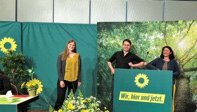 Polat und Kindler führen Grüne in den Wahlkampf