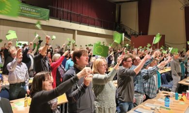 Europaparteitag der Grünen: Trittin attackiert die GroKo