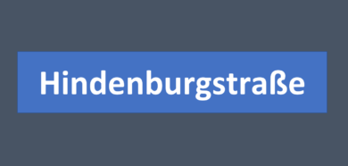 Zukunft der „Hindenburgstraße“ verzögert sich