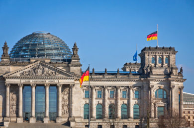 Strenge Maskenpflicht im Bundestag