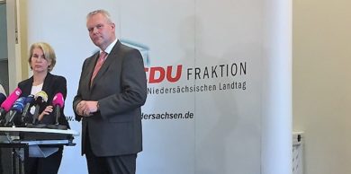 Rot-Grün in Niedersachsen ohne Mehrheit