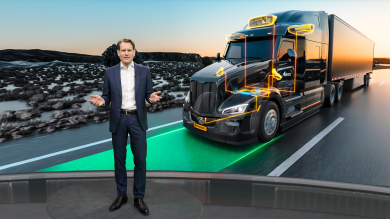 Continental-CEO Setzer will fahrerlose Lkw ab 2027 auf die Straße bringen